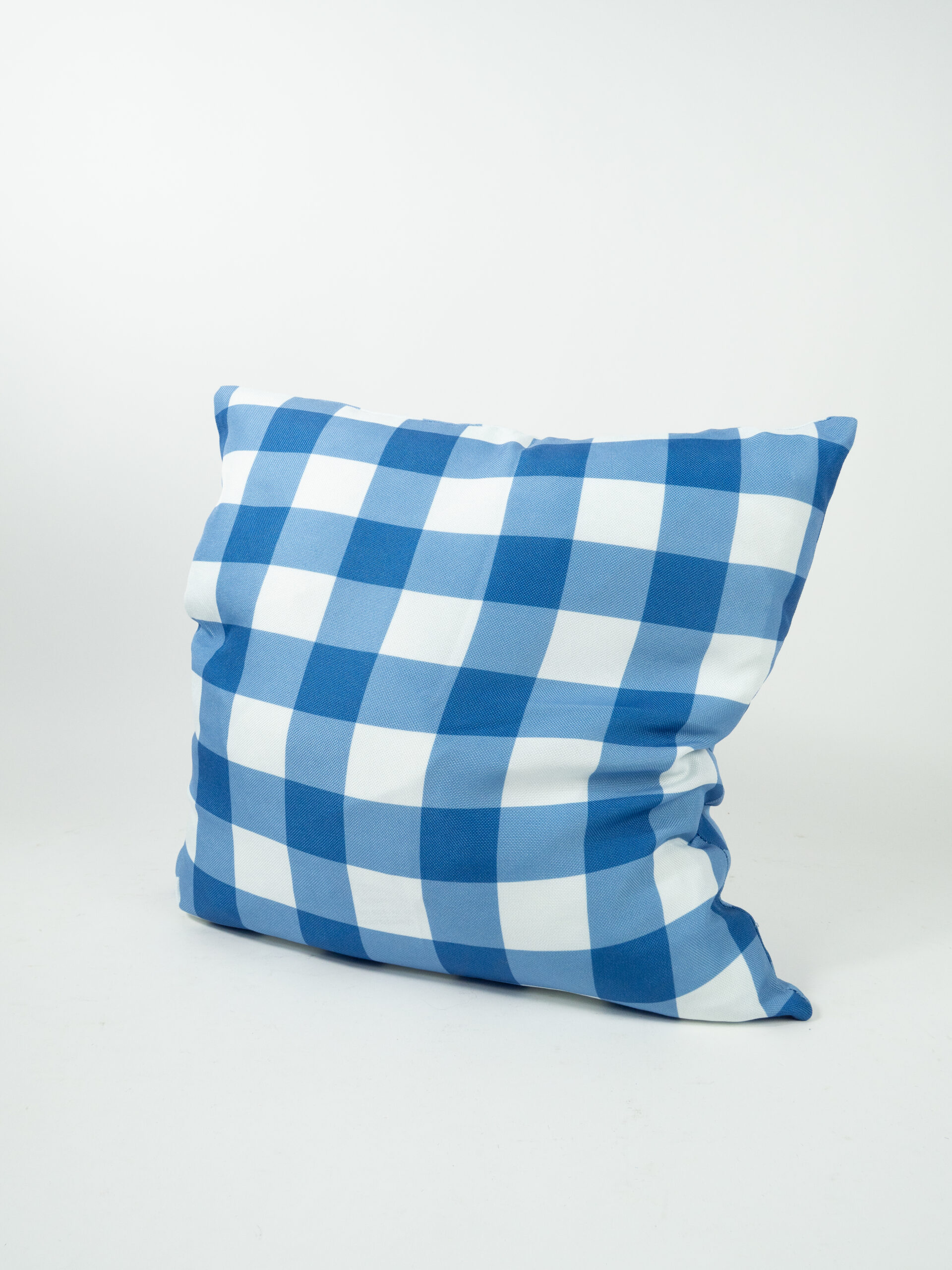 BUFFALO CHECK BLUE PILLOW
