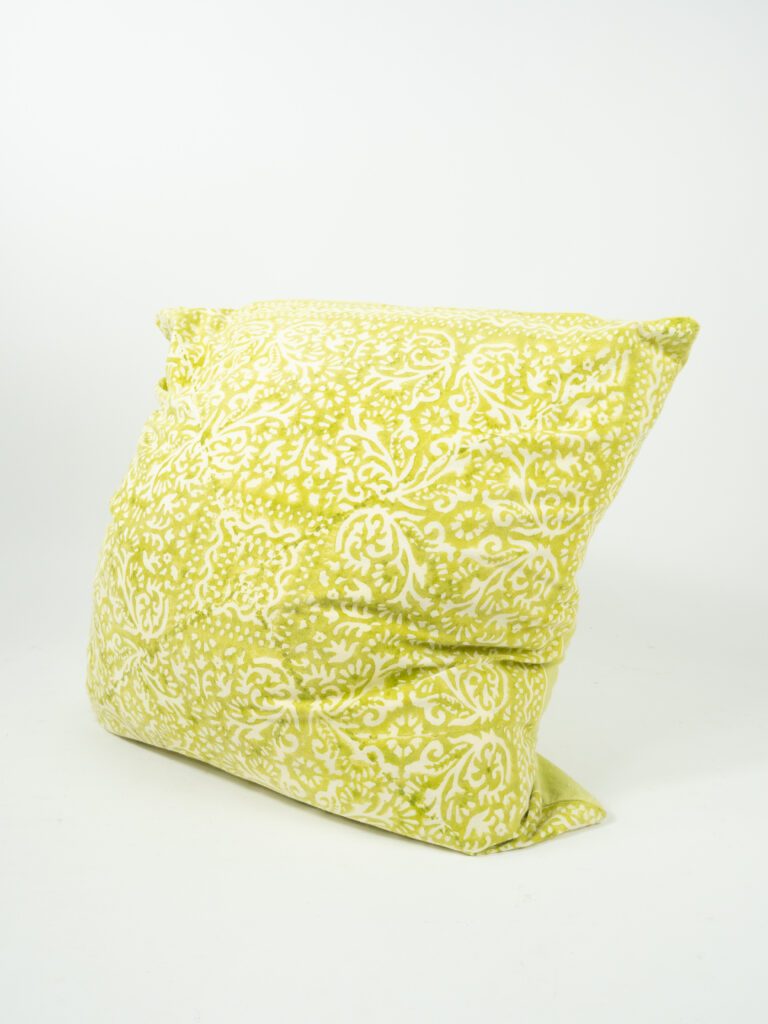 CHARTRUESE IKAT PILLOW