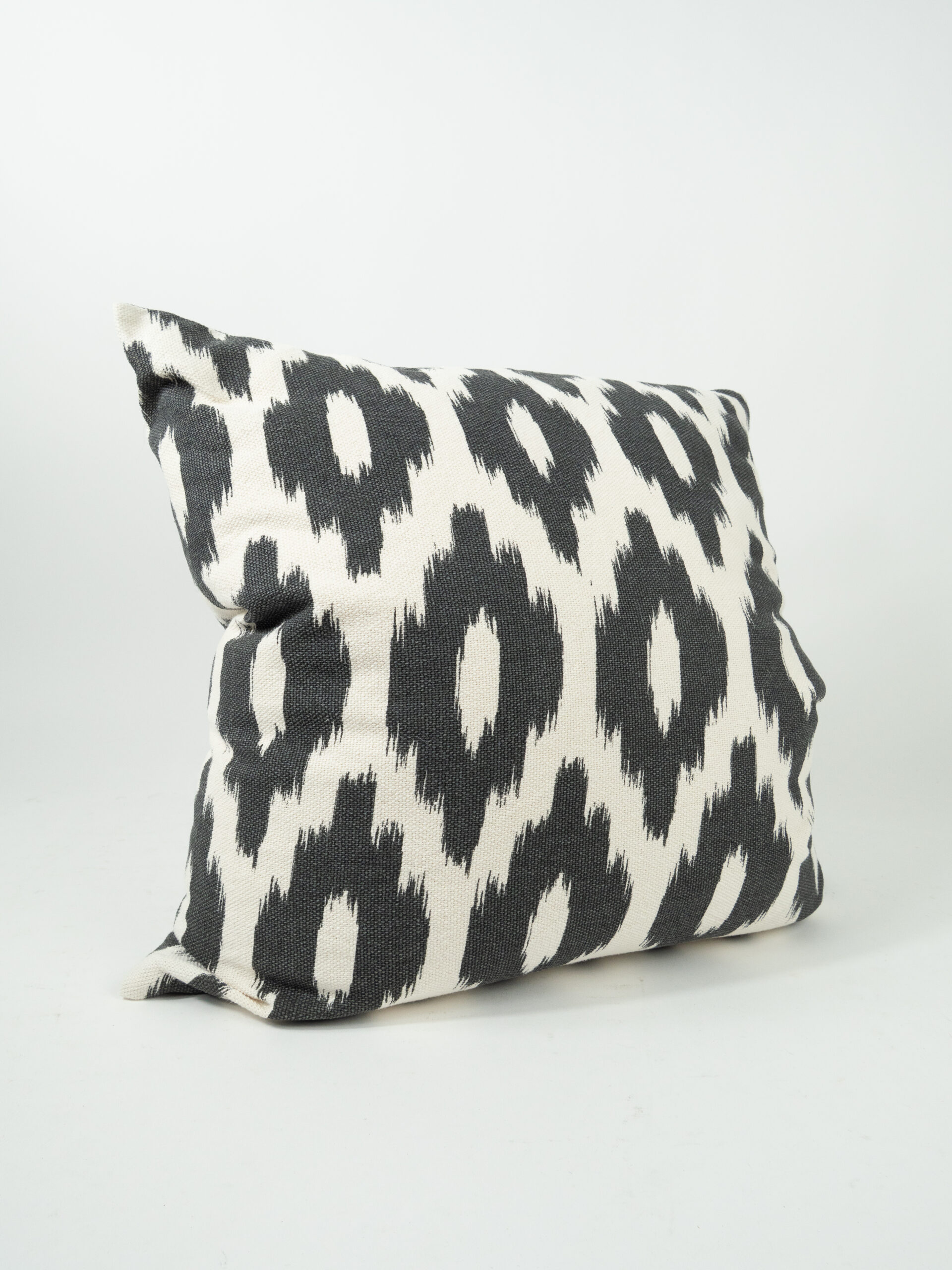 TAN & BLACK SMALL IKAT PILLOW