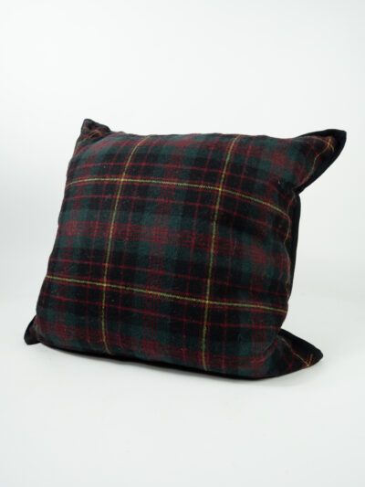 PLAID WOOL PILLOW