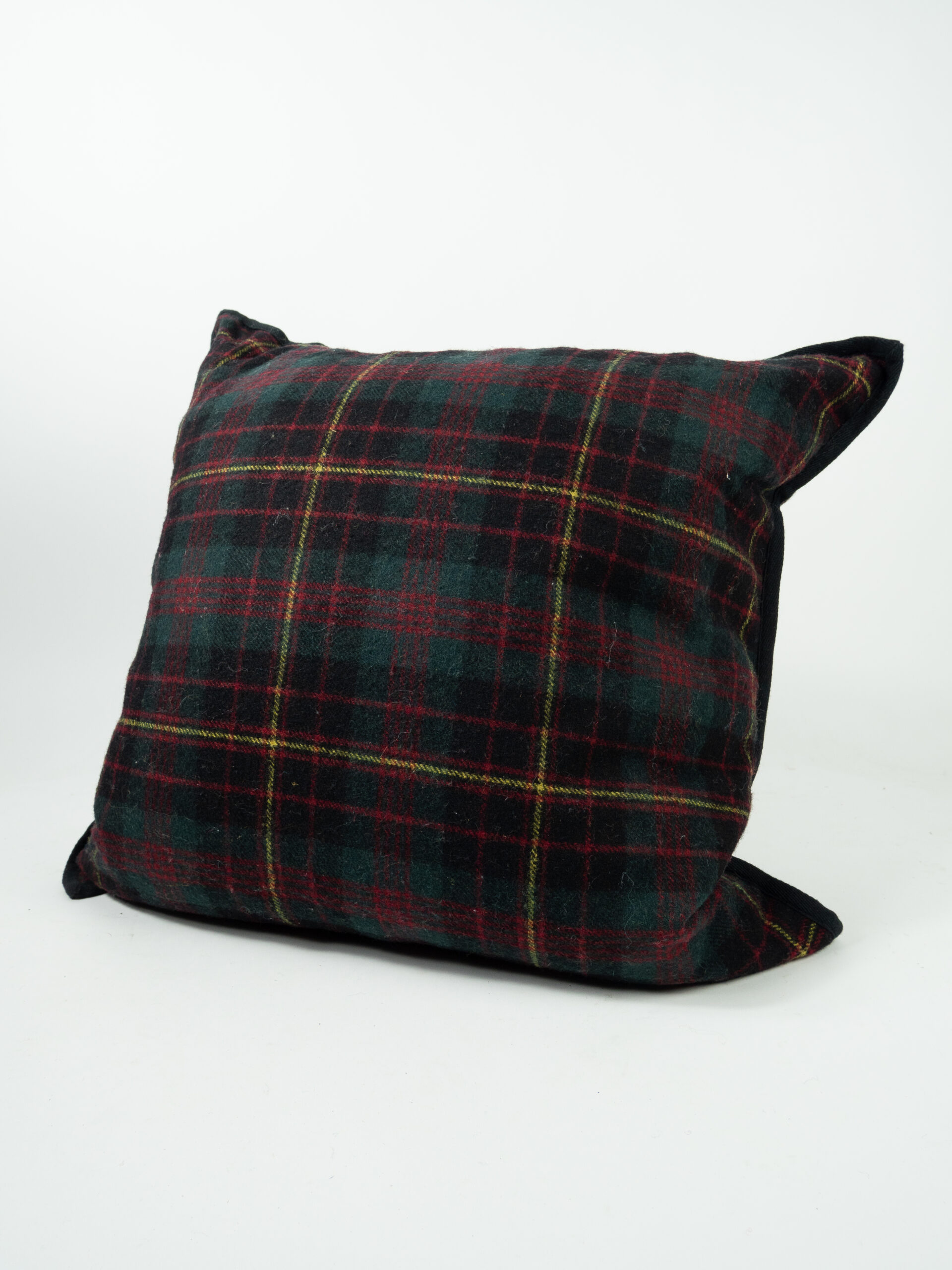 PLAID WOOL PILLOW
