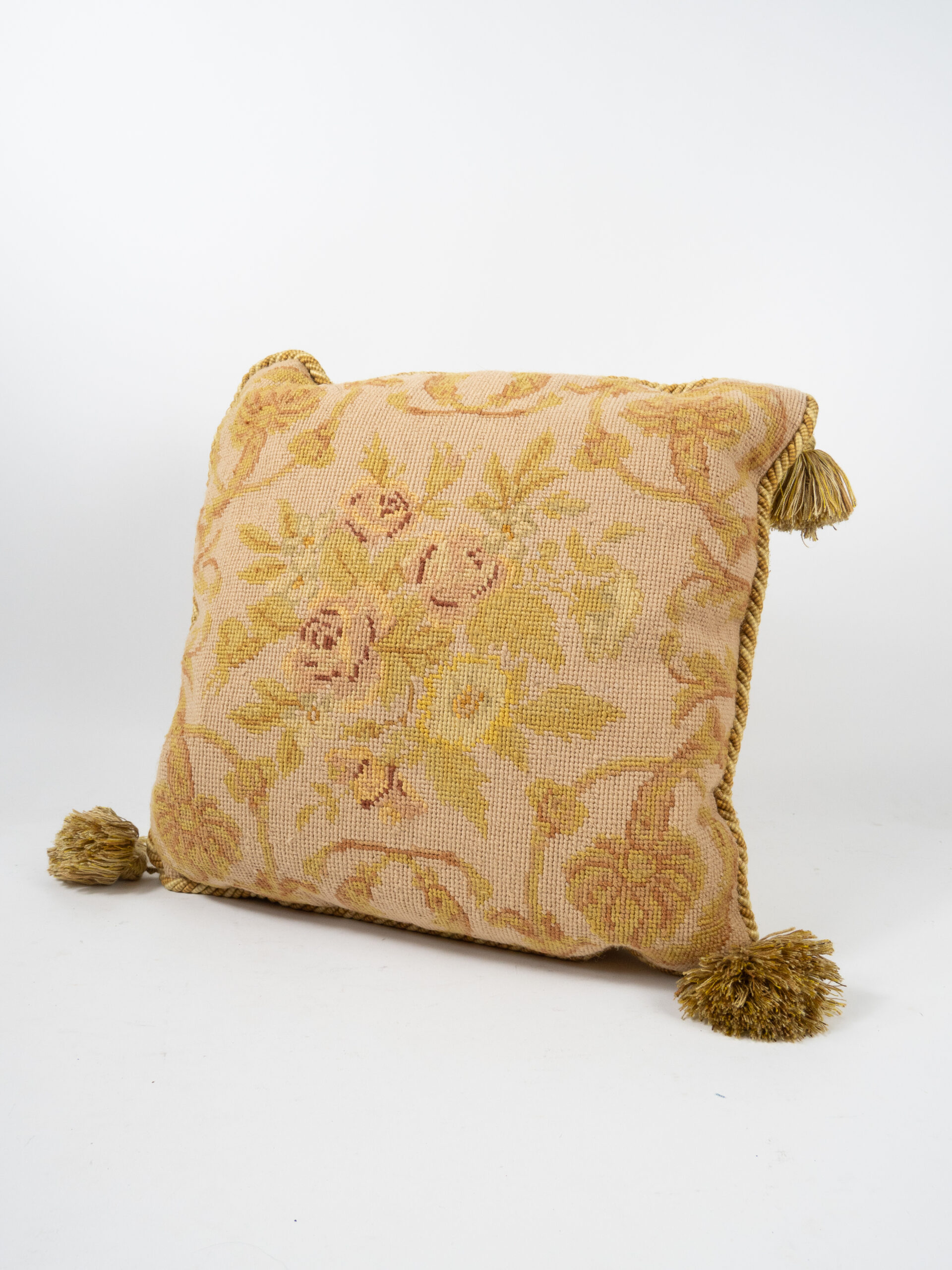 VINTAGE NEEDLEPOINT PILLOW