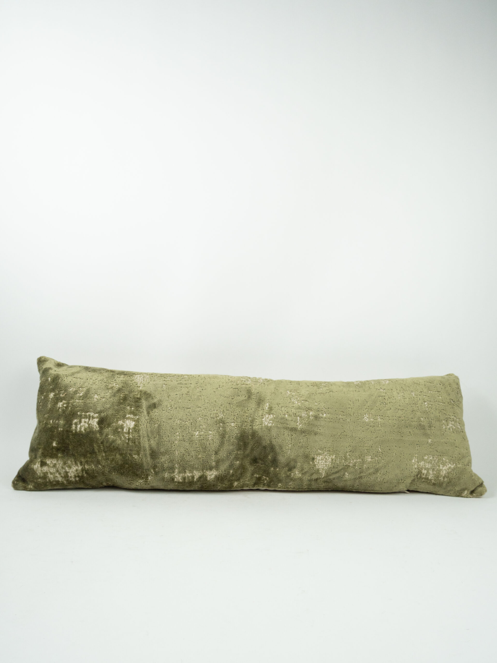 CUT VELVET DARK SAGE PILLOW