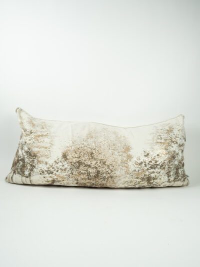 GOLD SPLATTER PILLOW