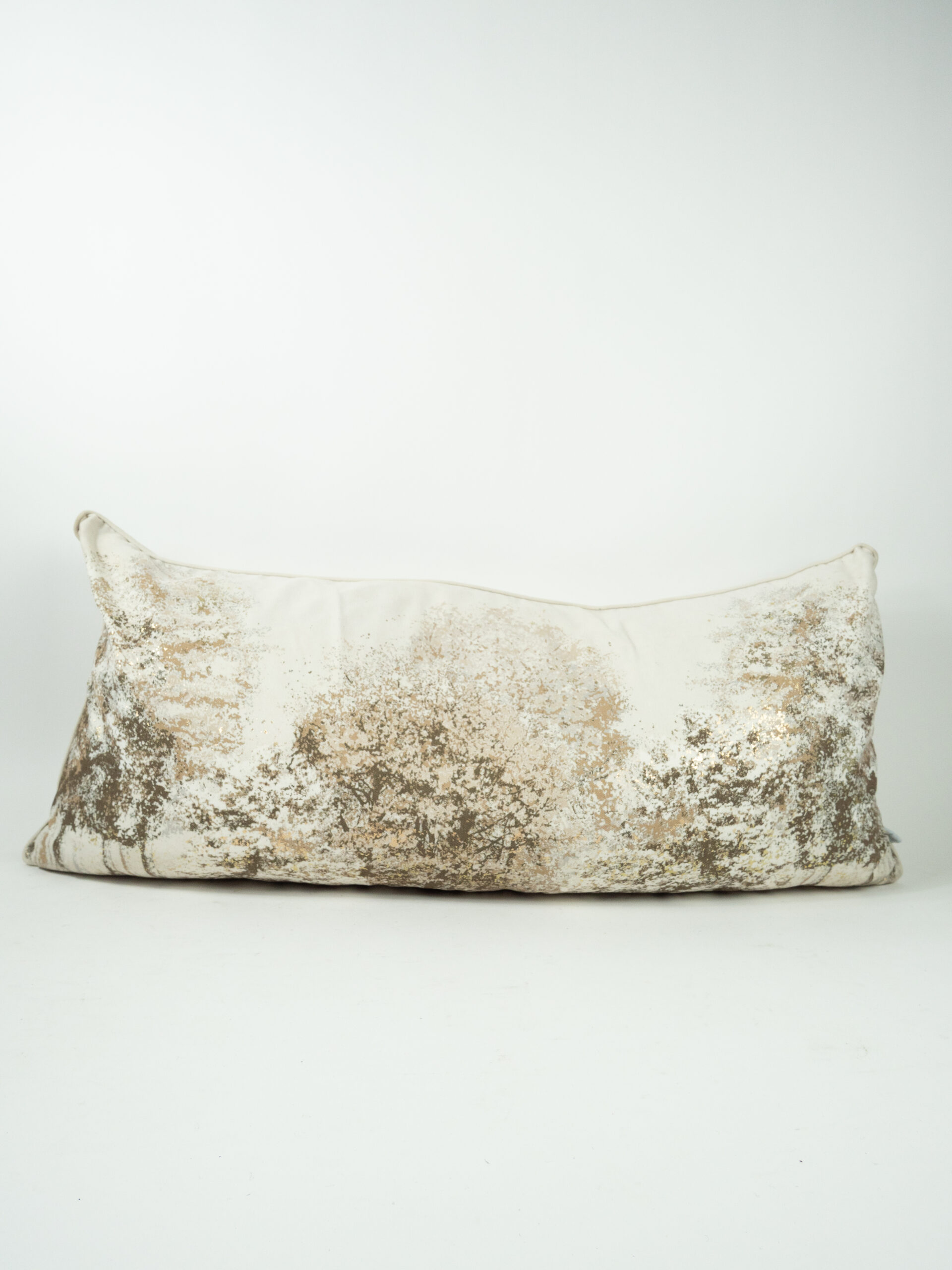GOLD SPLATTER PILLOW
