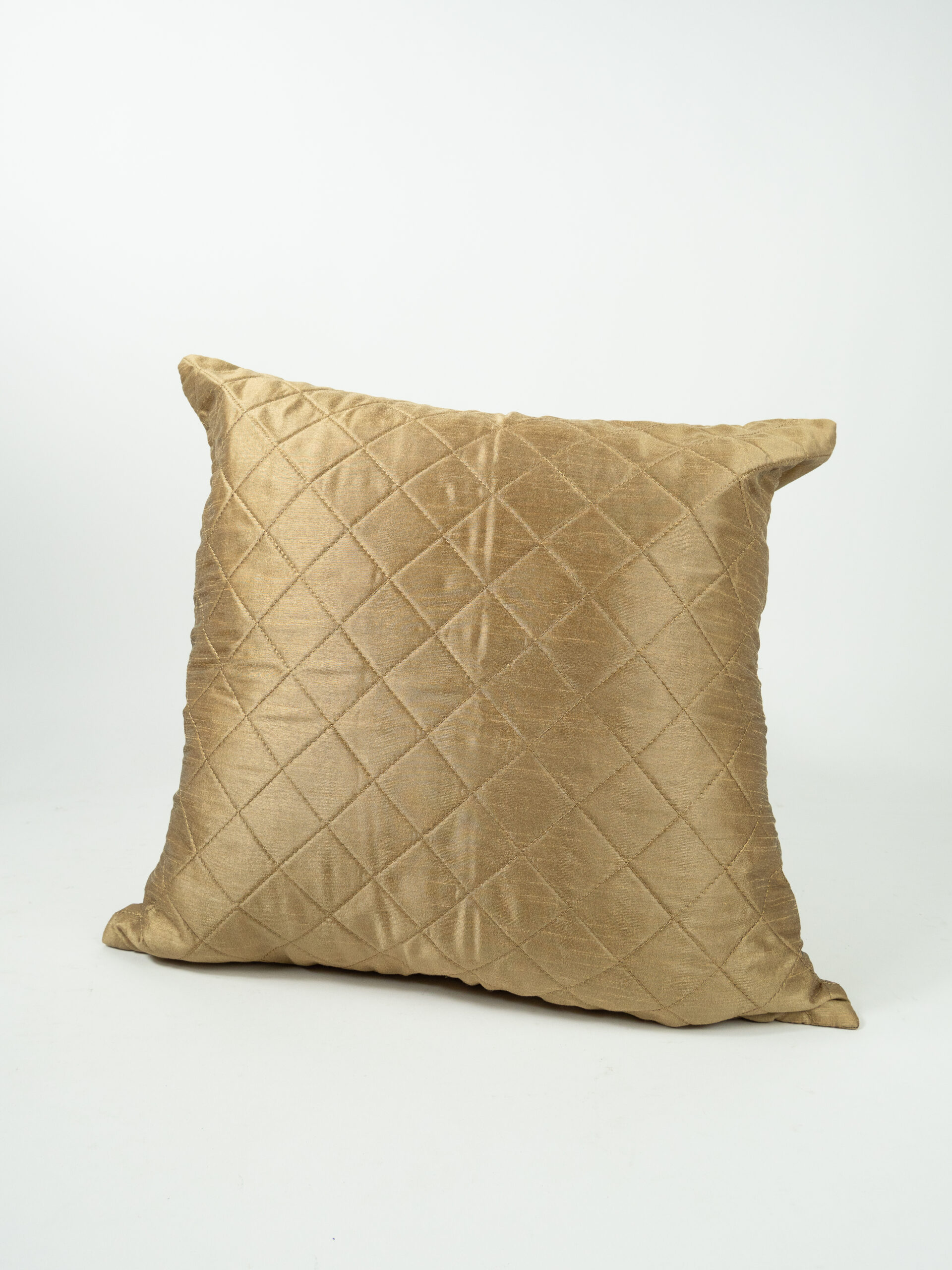 QUILTED GOLD PILLOW