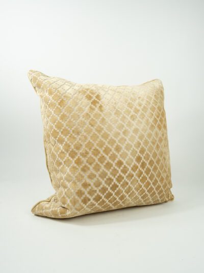 GOLD VELOUR DIAMONDS PILLOW