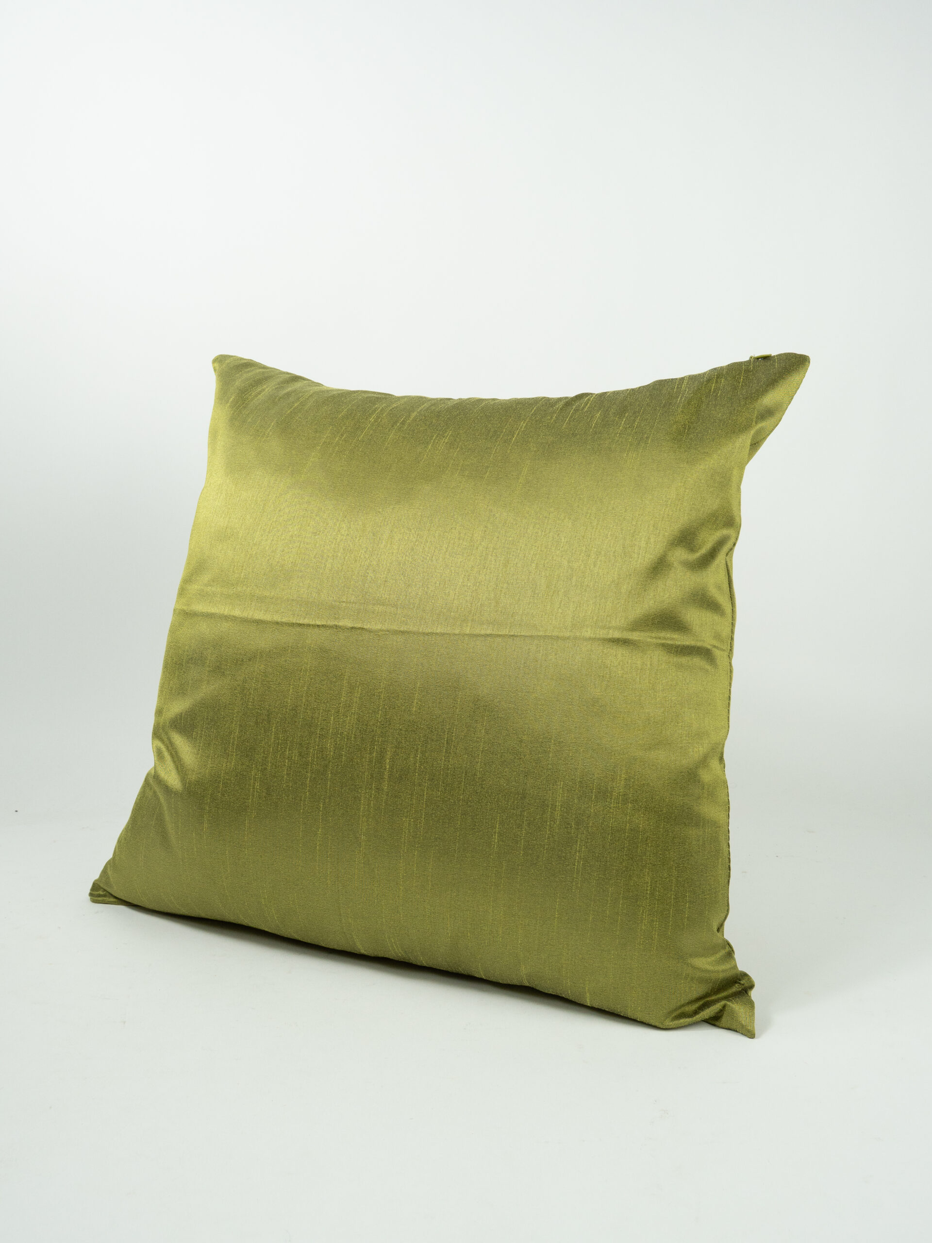 DUPIONI OLIVE PILLOW