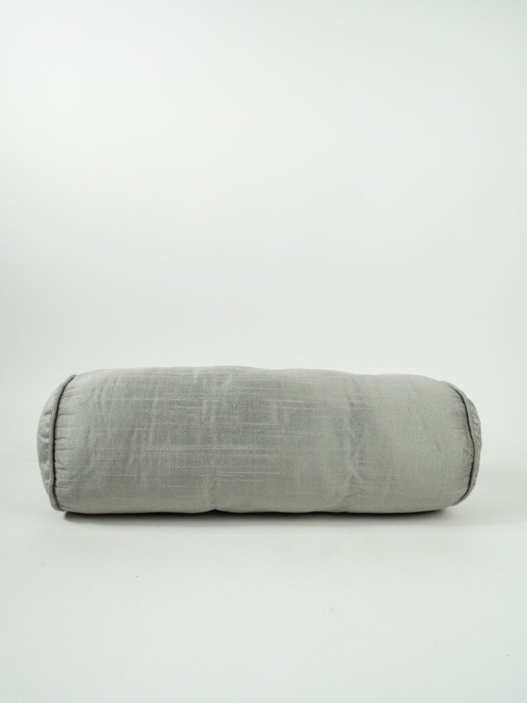 SHATUNG GREY BOLSTER PILLOW