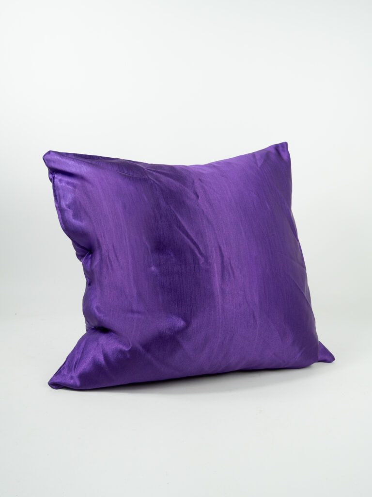 MAJESTIC SATIN PURPLE PILLOW
