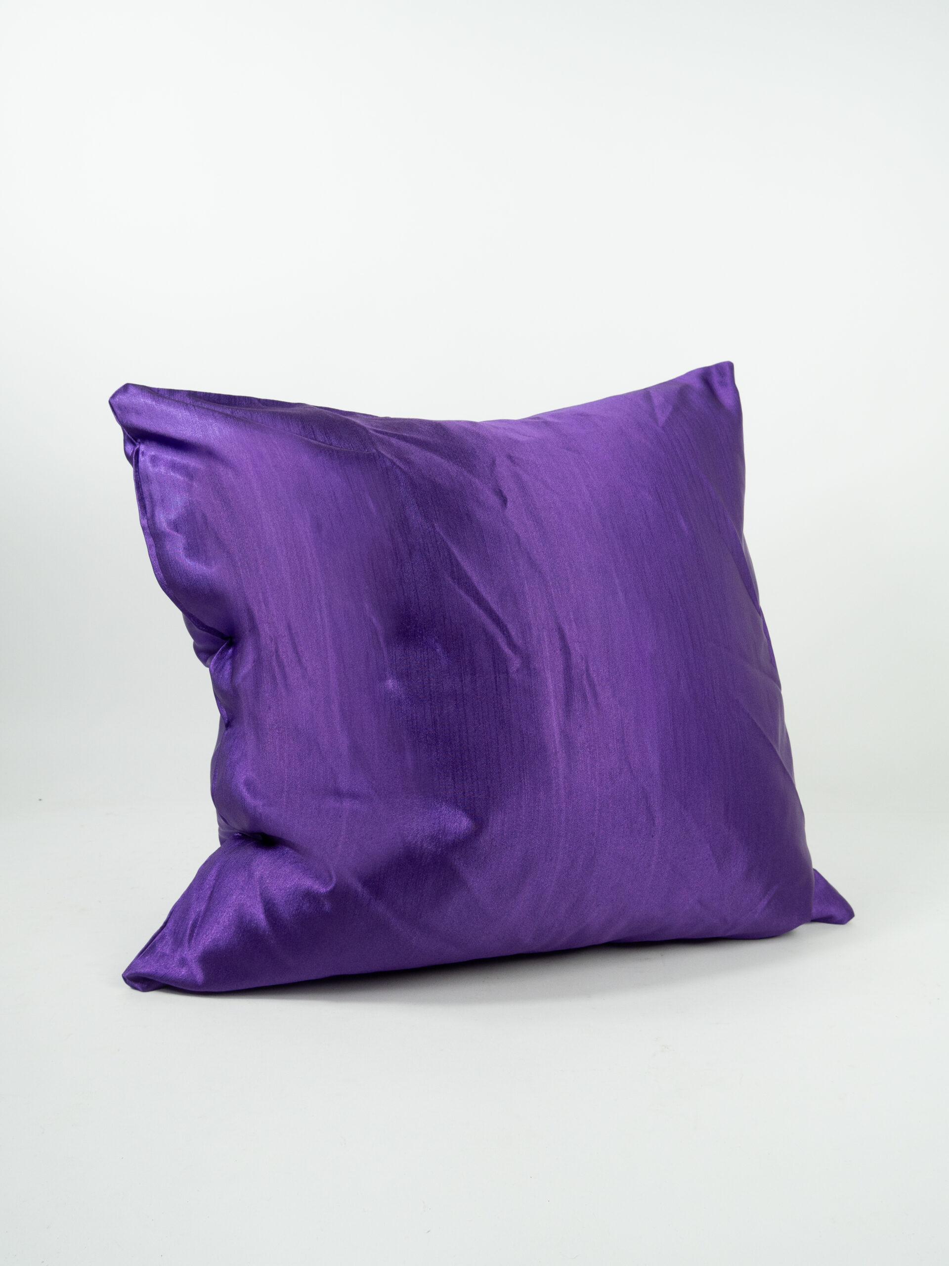 MAJESTIC SATIN PURPLE PILLOW