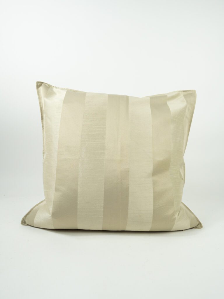 SATIN STRIPE CAFE PILLOW