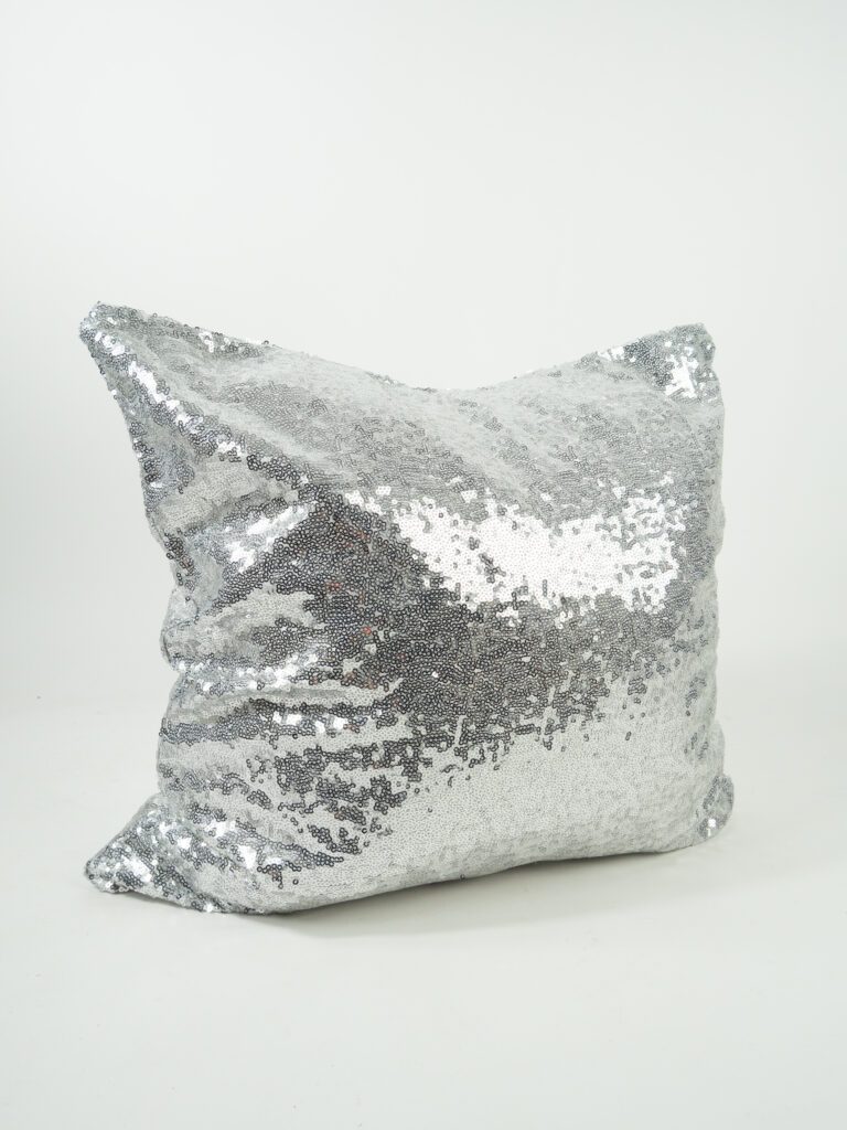 GLIMMER SILVER PILLOW