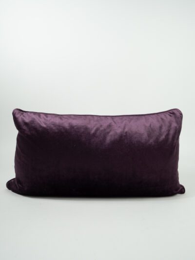 VELVET EGGPLANT PILLOW