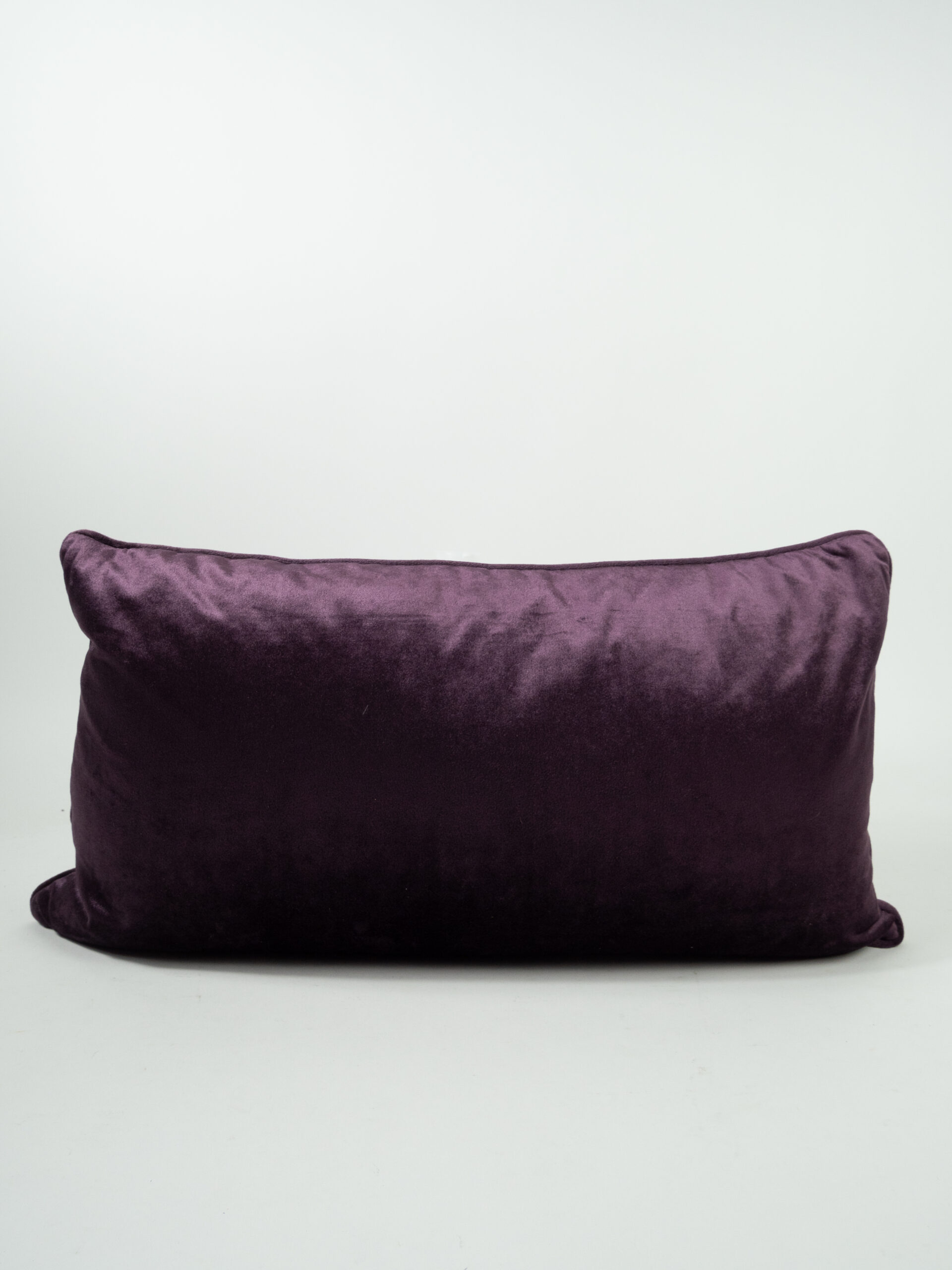 VELVET EGGPLANT PILLOW