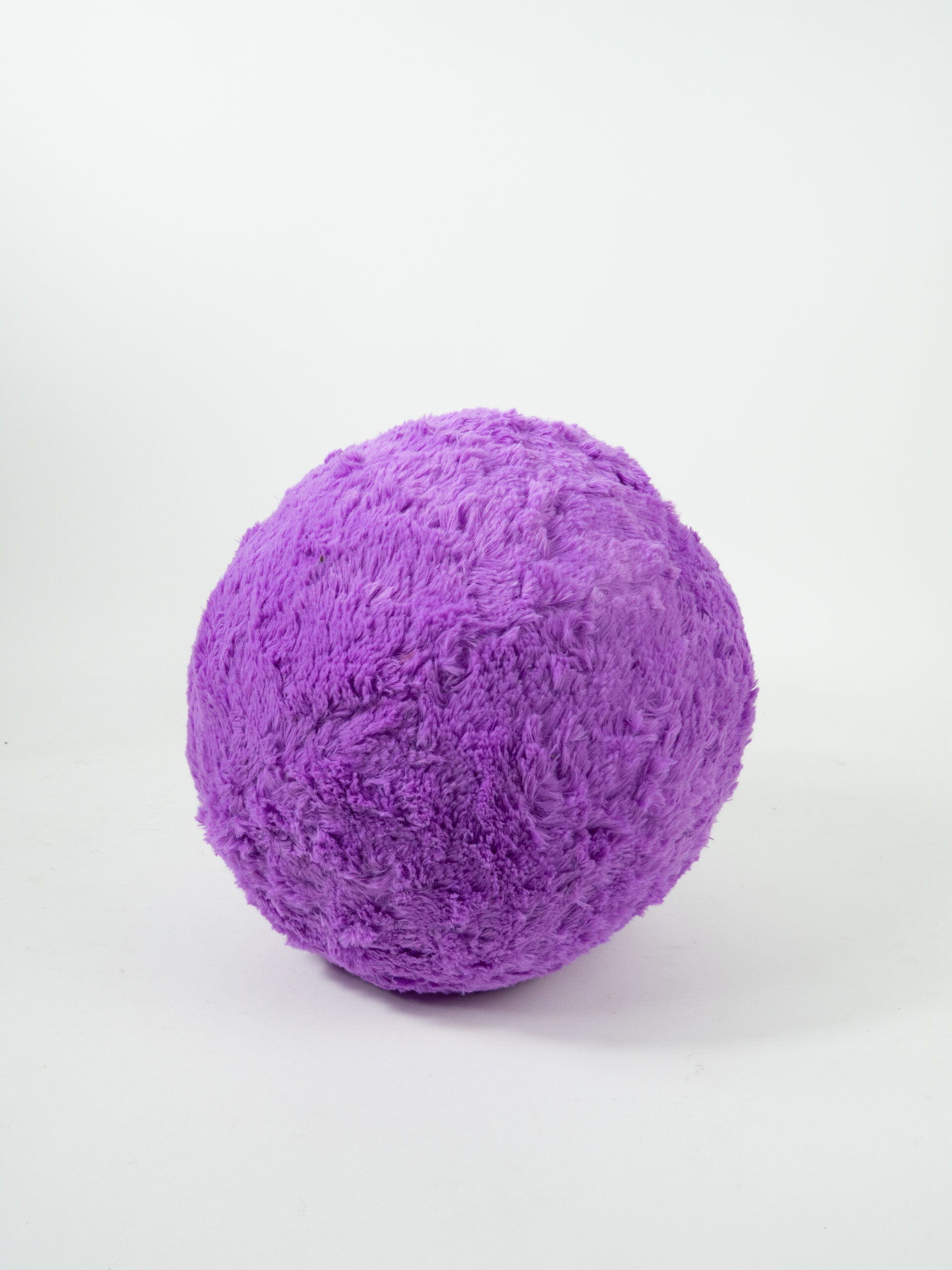 PLUSH PURPLE BALL PILLOW