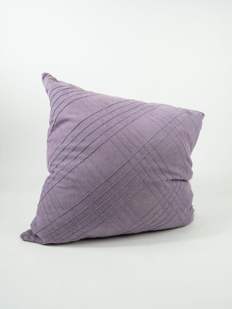 PINTUCK LAVENDER PILLOW