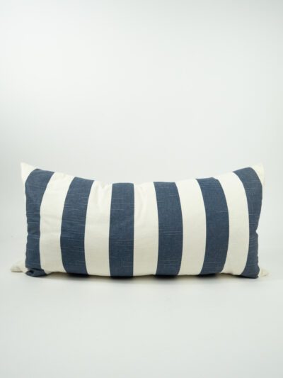 BLUE & WHITE STRIPE PILLOW