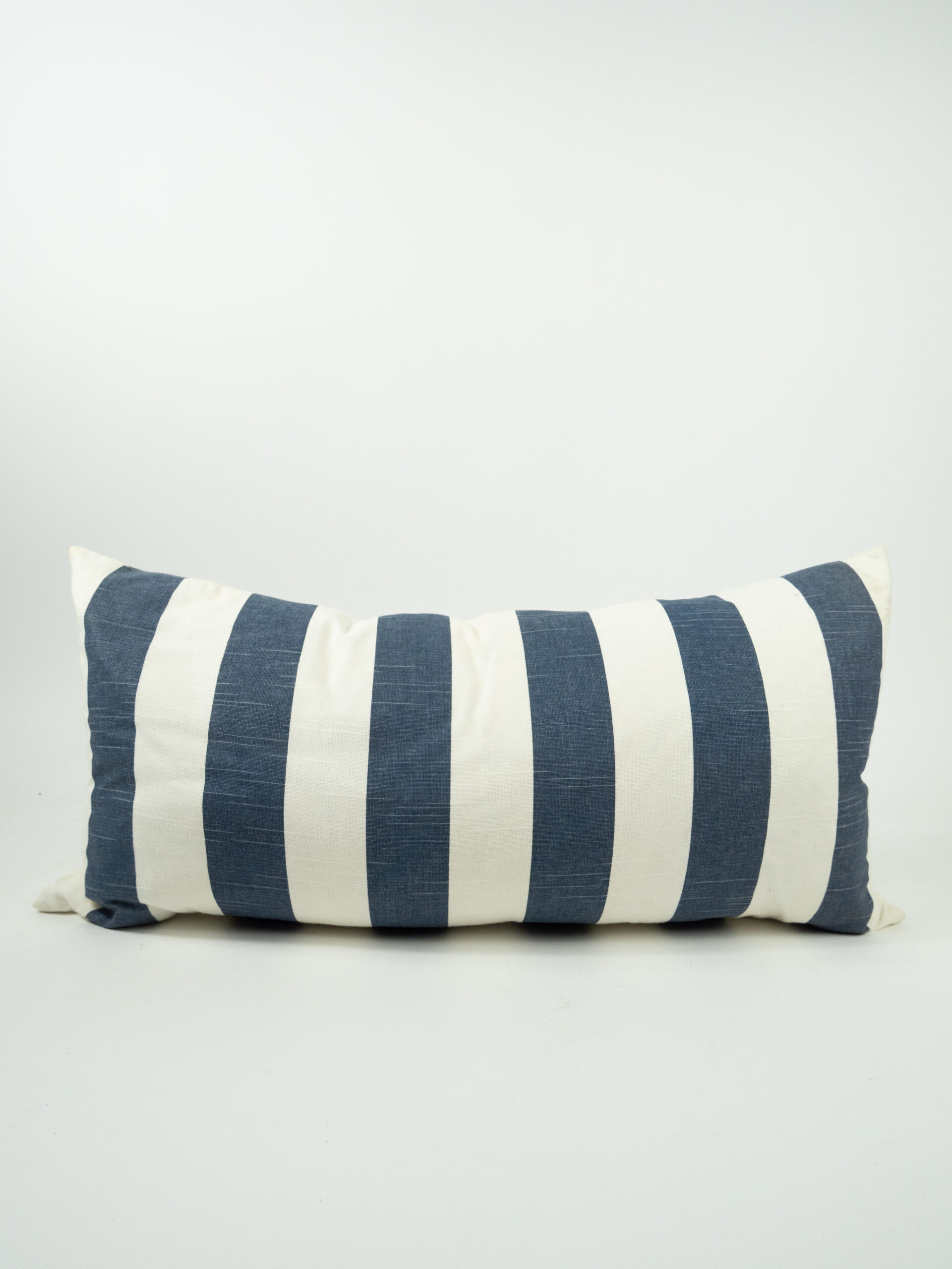 BLUE & WHITE STRIPE PILLOW