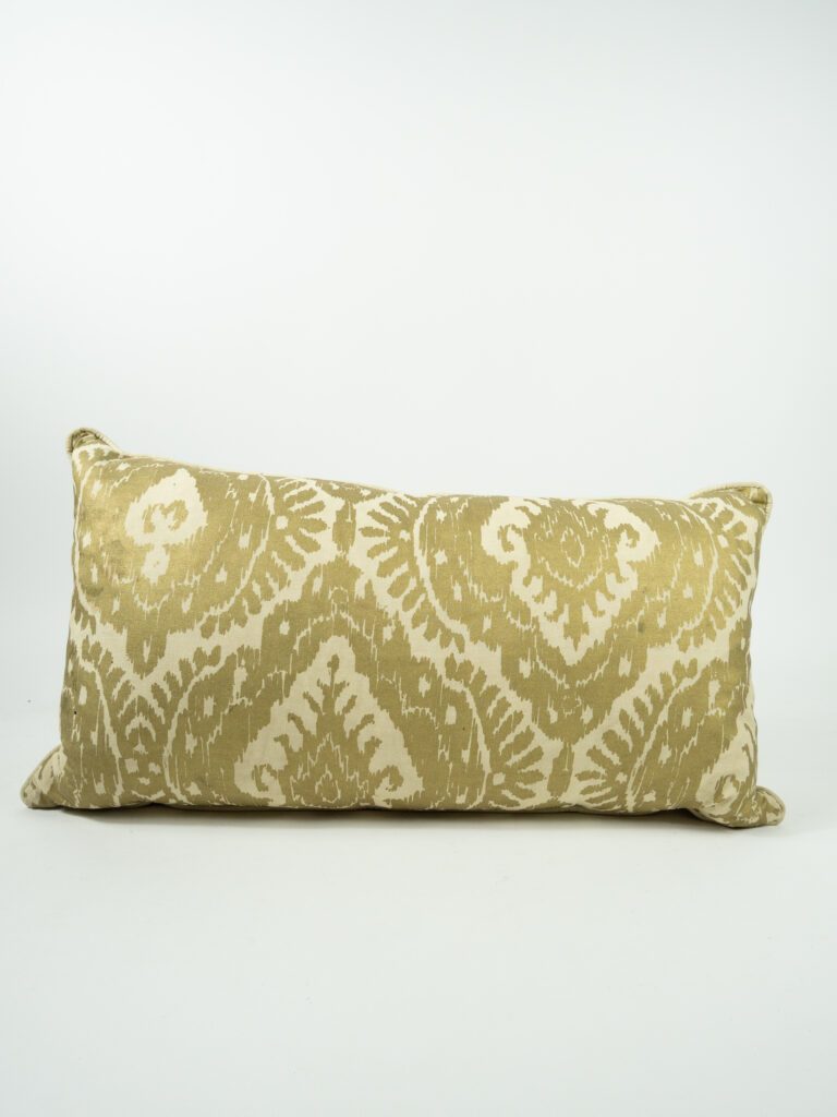 GOLD IKAT PILLOW