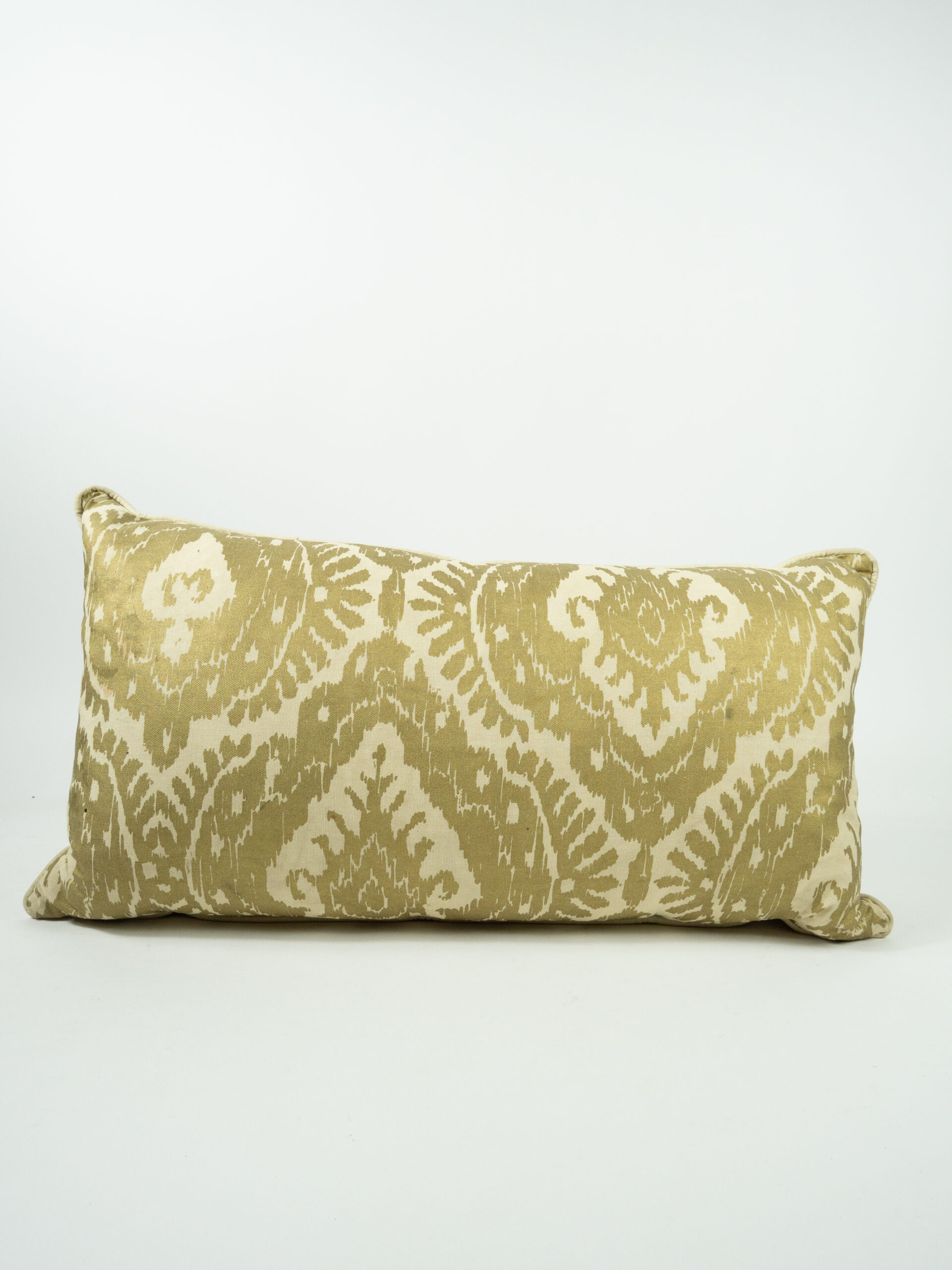 GOLD IKAT PILLOW