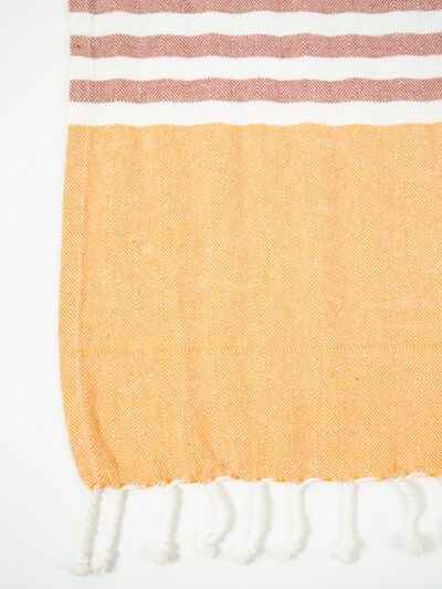 TURKISH PEACH THROW