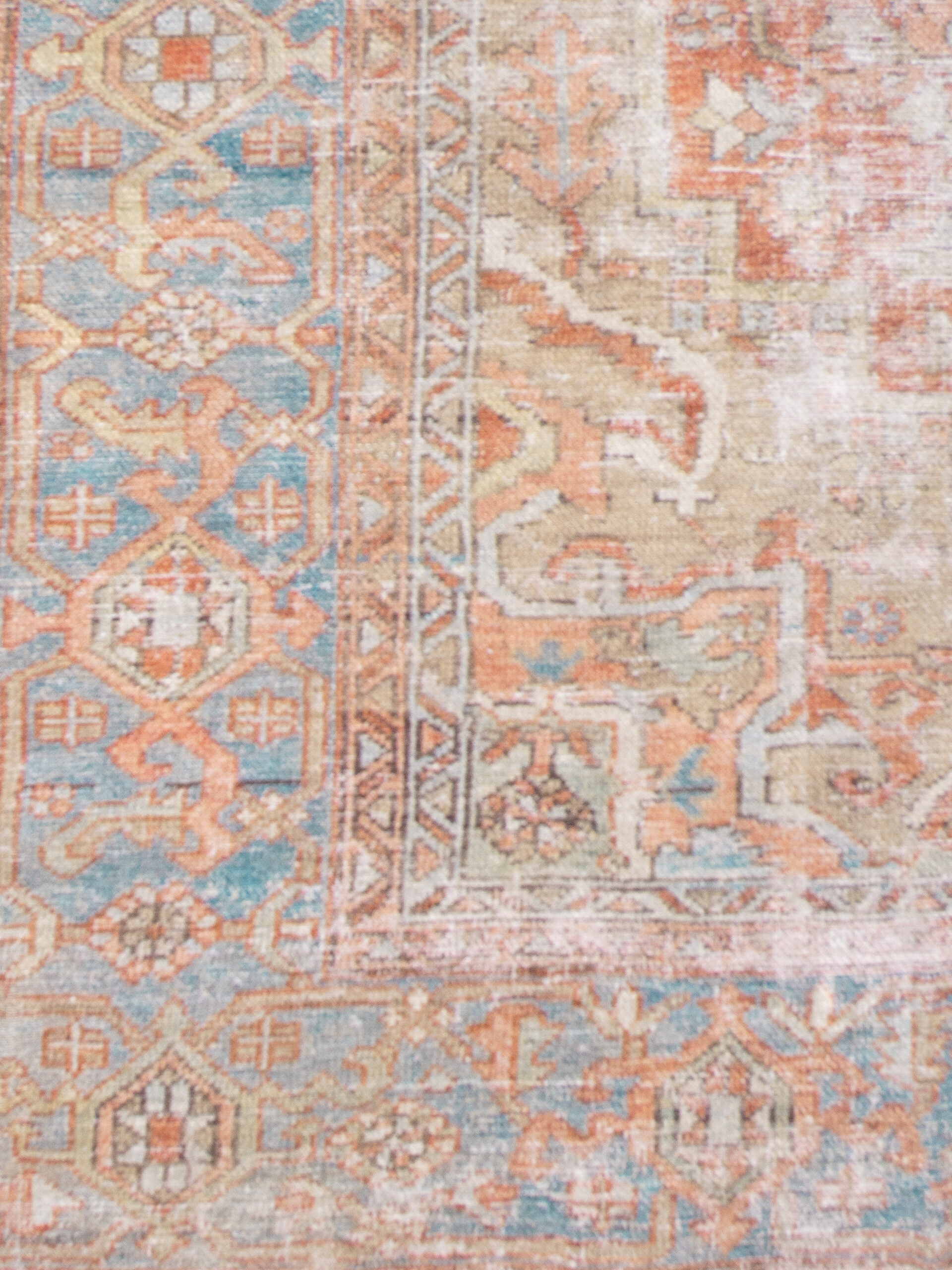 TERRACOTTA & SKY LOREN RUG 7.5'X9.5'