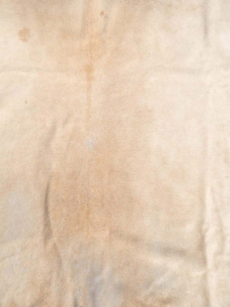 CREAM COWHIDE