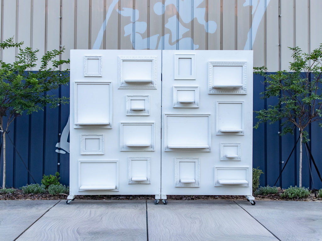 WHITE WALLS W/ FRAMES